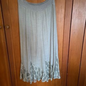 Midi Skirt -  Lace detail  Beautiful, comfortable wear..